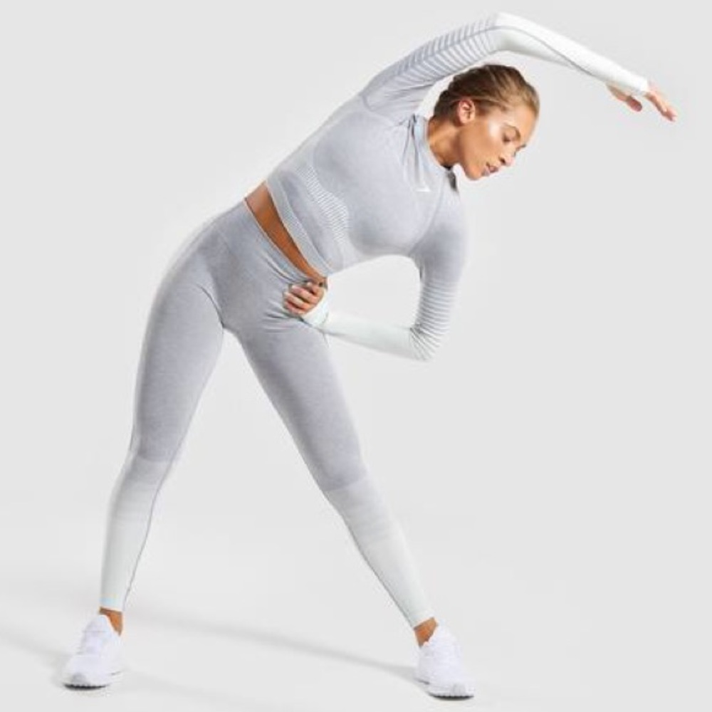 Gymshark Amplify Seamless Crop Top Leggings Set